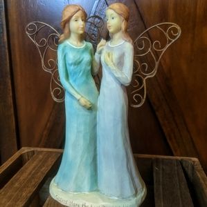 Collectible Angel Figurine "Sisters"